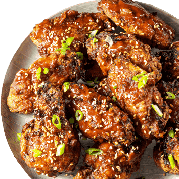 Order Korean Barbecue Wings from The East Asia Co